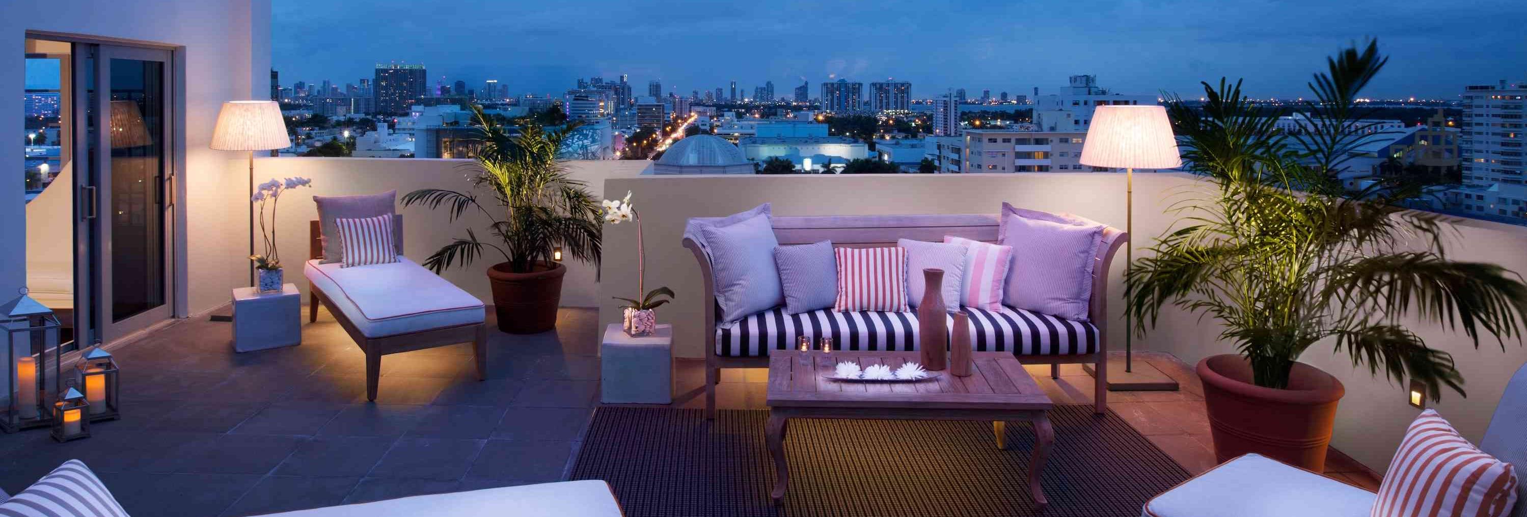 SLS South Beach SLS Suite avec balcon